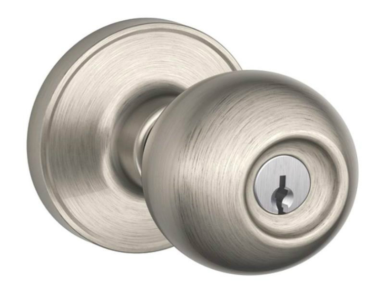 Dexter By Schlage J54cna619 Corona Keyed Entry Satin Nickel