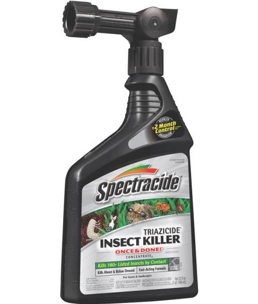Spectracide HG-95830 Triazicide Once & Done Insect Killer, 32 Oz