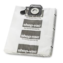 Shop-Vac 9021433 Shop-Vac Vacuum Bags,Non-Reusable,Dry,Cloth,PK2  9021433