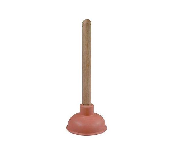 Zip It 00304 Force Cup Plungers With Wooden Handle, 9"