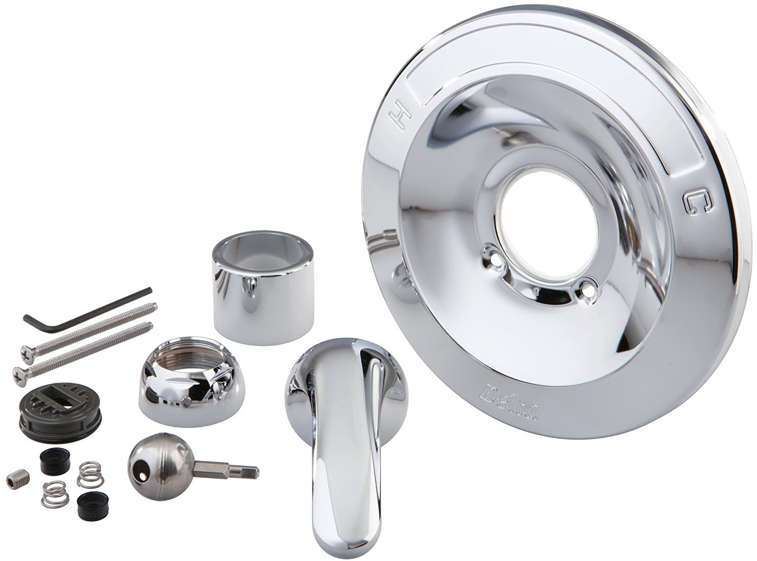 Delta Rp54870 600 Series Tub Shower Renovation Kit Chrome