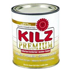 Kilz Oil Based Primer Kilz Premium 13002 Low Odor Water Base Stain Blocking Primer 1 Qt