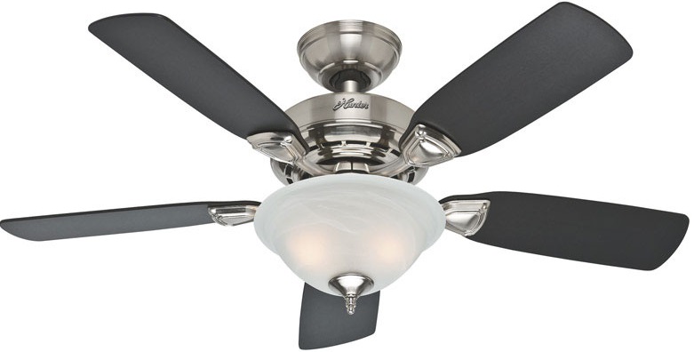 Hunter Fan 52081 Auberville Ceiling Fan 44 Brushed Nickel