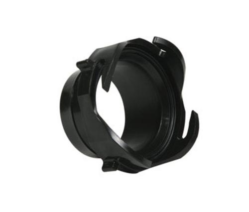 Camco 39413 Straight Hose Adapter Sewer Fitting, Black