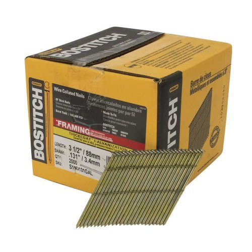 Stanley S16D131GAL-FH Stick Nails With Full Head 3-1/2"