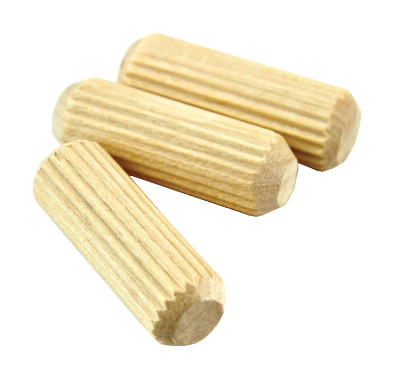 Wolfcraft 2910405 Fluted Wood Dowel Pin, 1/4"