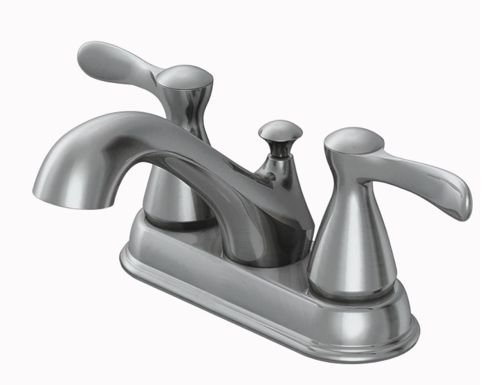 OakBrook F51B0010ND-ACA1 Two Handle Lavatory Faucet With Quick Connect Pop-up
