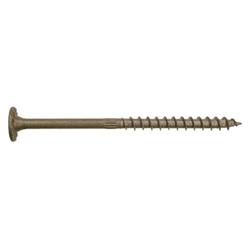 Simpson Strong-Tie 5000160 Strong-Drive No. 5 x 6 in. Star Low Profile Head Double-Barrier Coating Stainless Steel Screws, Tan - Pack of 50