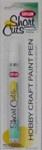 Krylon SCP-913 Paint Pens Interior Gloss, White, 1/3 Oz