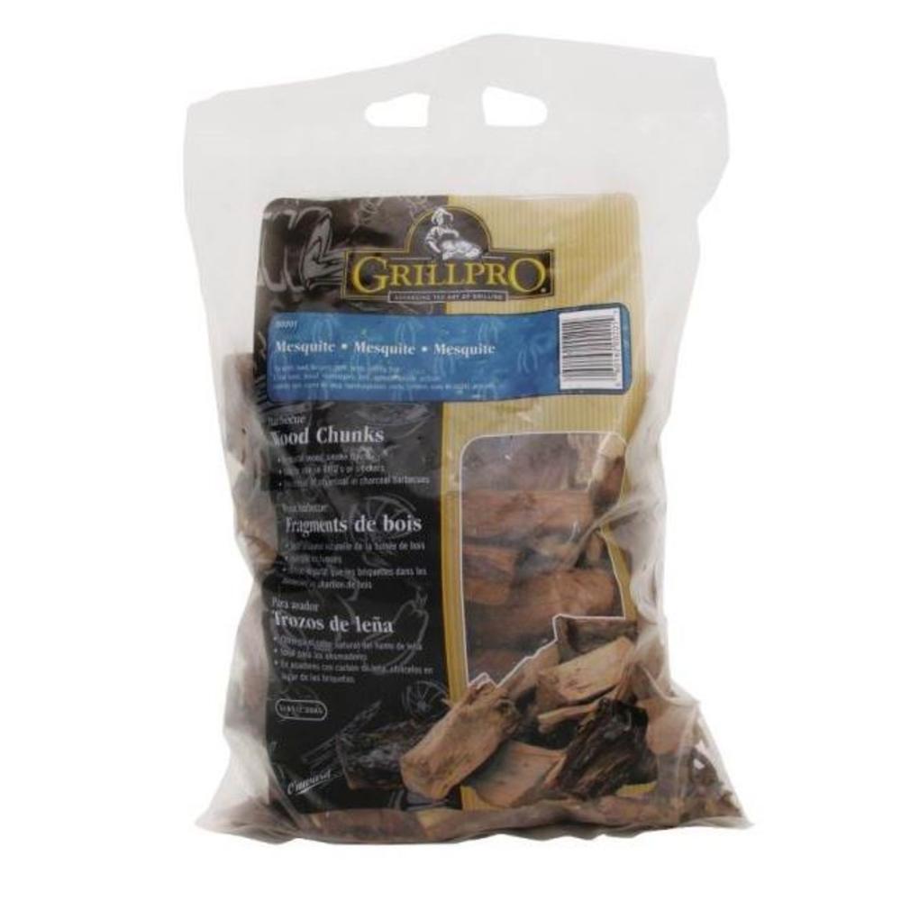 Grill Pro GrillPro 00201 Mesquite Flavor Wood Chunks, 5 Lbs