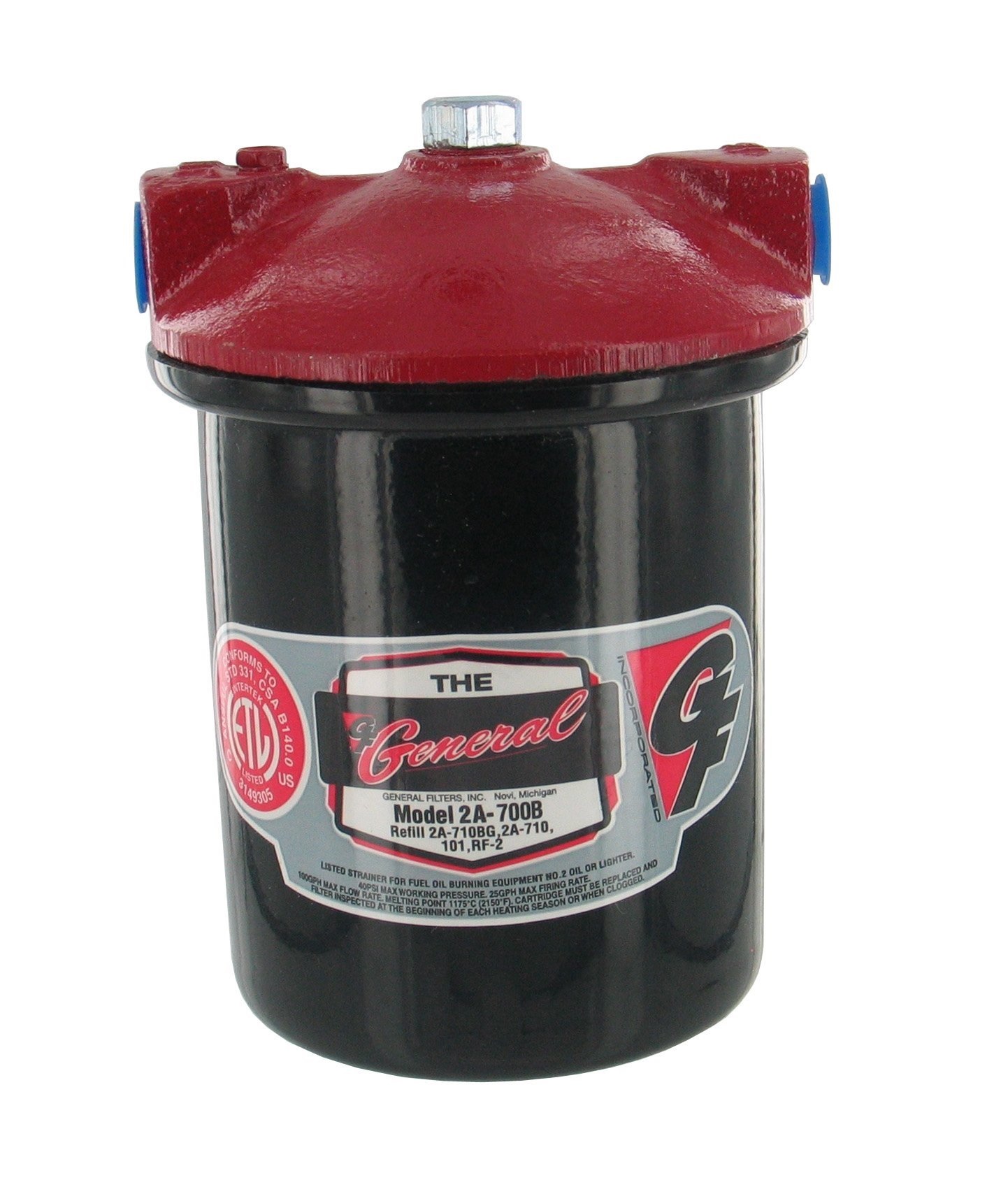 General Tires Filters 2A-700 Fuel Oil Filter, 25 GPH