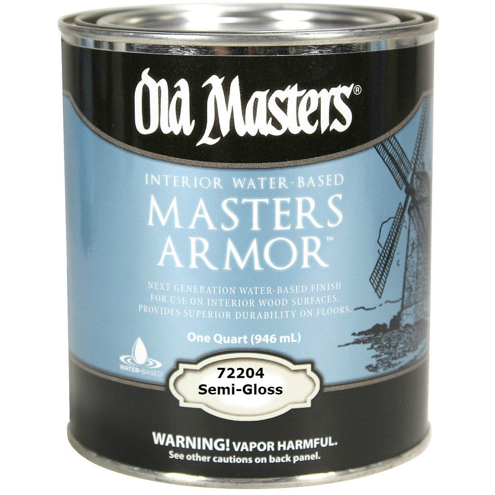 Old Masters 72204 Master Armor, Semi-Gloss, 1 Quart