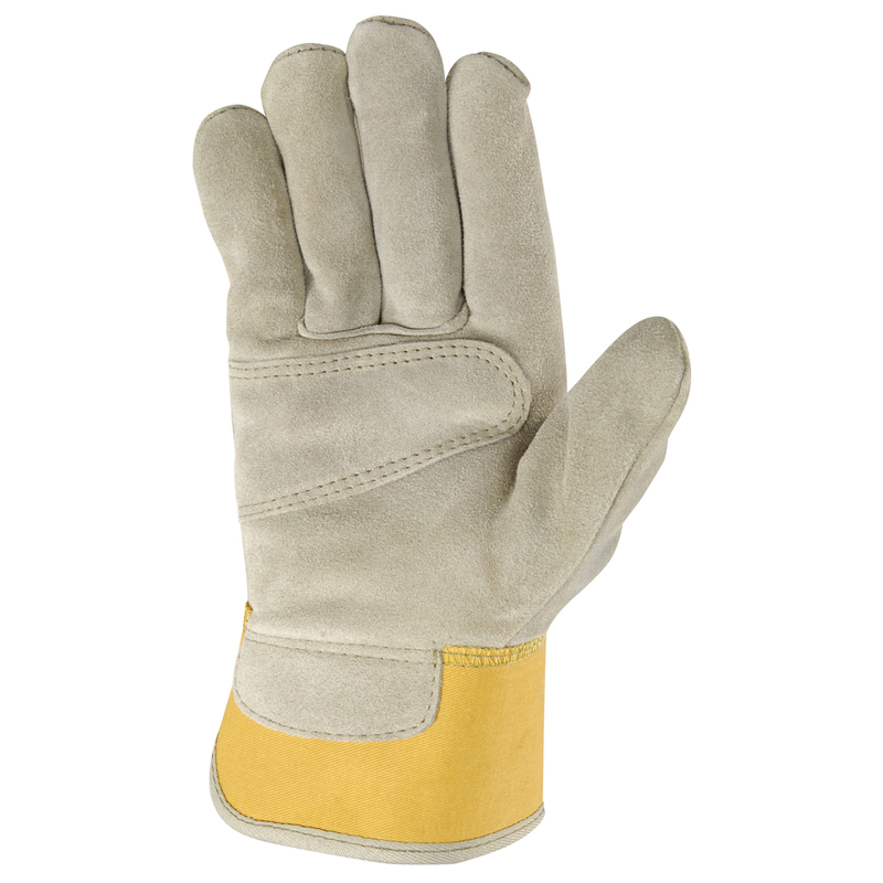 Wells Lamont 4113S Women's Work Gloves, Grey/Yellow, Small