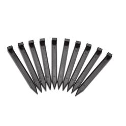 Dimex EasyFlex 10 in. Landscape Anchoring Stake Pack - 10 Ct., Black