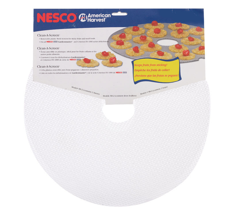 Nesco MS-2-6 Foodscreen Dehydrator Accessory, Set Of 2