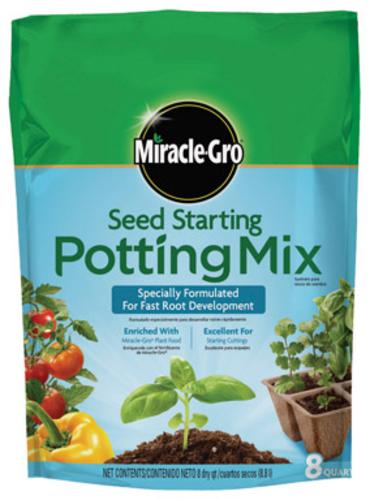 Miracle Gro Miracle-Gro 74978500 Seed Starting Mix, 8 Quart