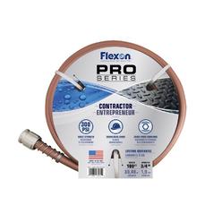 Flexon 7010893 0.75 in. x 100 ft. Heavy Duty Contractor Grade Contractor Grade Hose, Copper