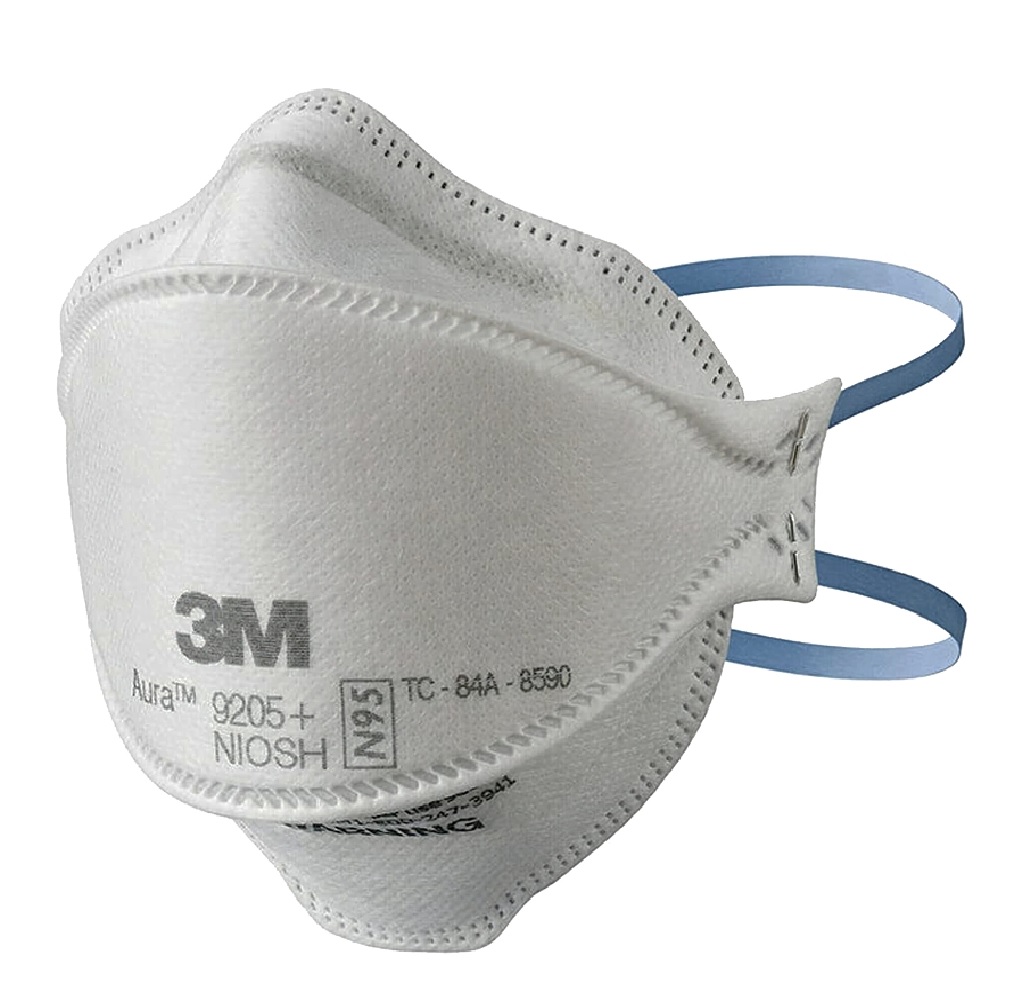 3M 9205P-10-DC Aura N95 Dust Protection Particulate Respirator