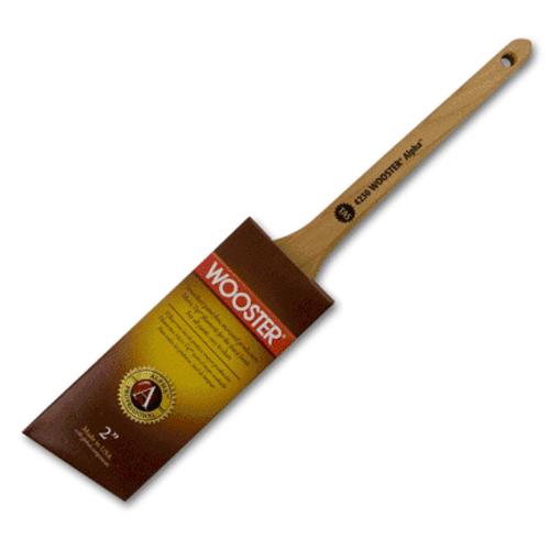 Wooster 4230-2 1/2 Alpha Thin Angle Sash Paint Brush, 2.5"