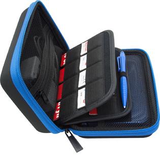Brendo Brendo New Nintendo 3ds Xl 2ds Xl And 3ds Carrying Case With 24 Game Cartridge Holders And Large Stylus Black Blue Brendo Brendo New Nintendo 3ds Xl 2ds Xl And 3ds Carrying Case With 24 Game Cartridge Holders And Large Stylus Black Blue