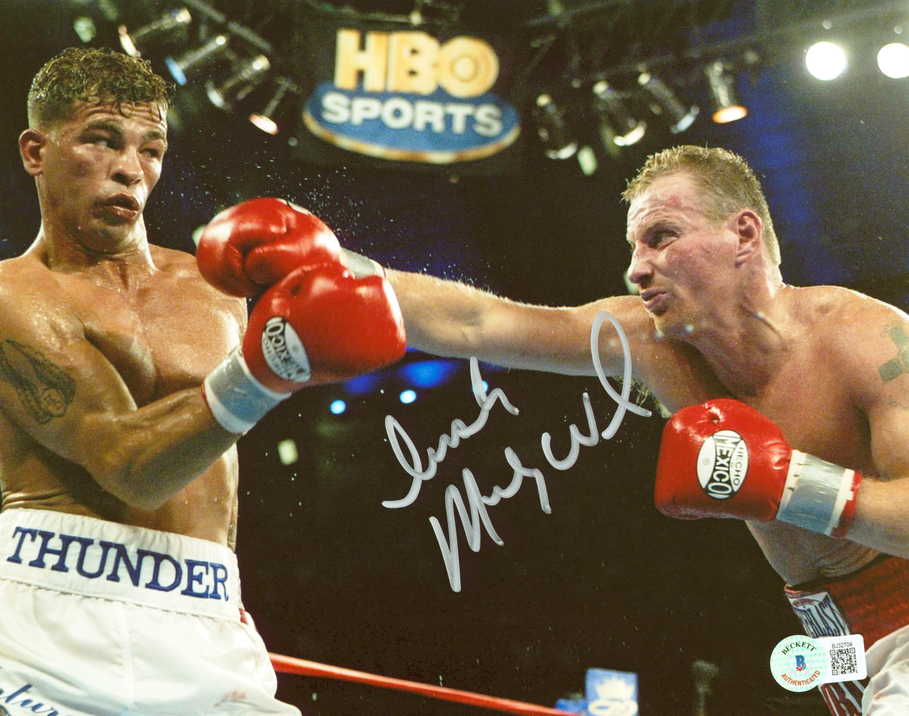 Press Pass Collectibles Micky Ward "Irish" Authentic Signed 8x10 Photo Autographed BAS #BJ32704