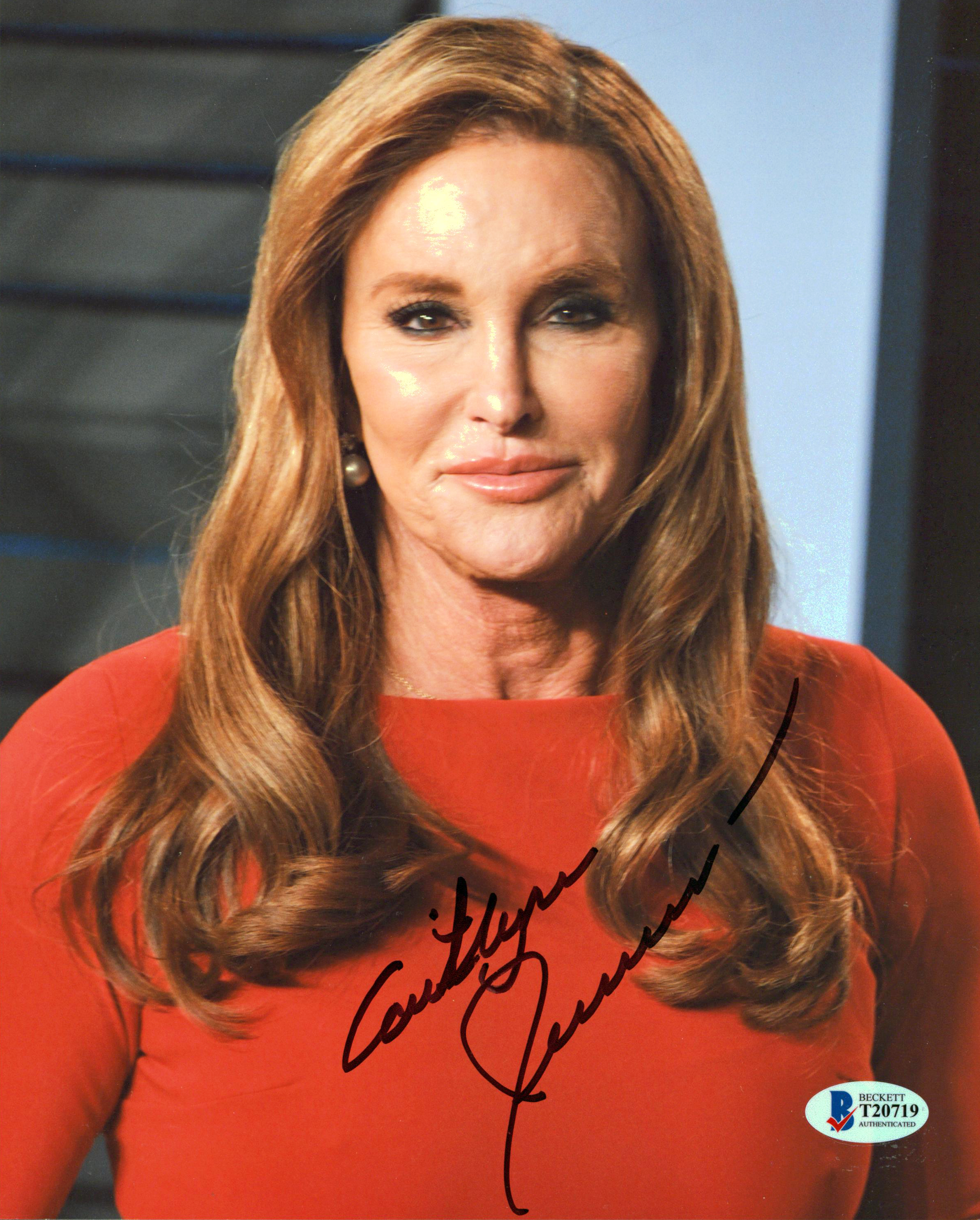 Press Pass Collectibles Caitlyn Jenner I Am Cait Authentic Signed 8x10 Photo Autographed BAS #T20719