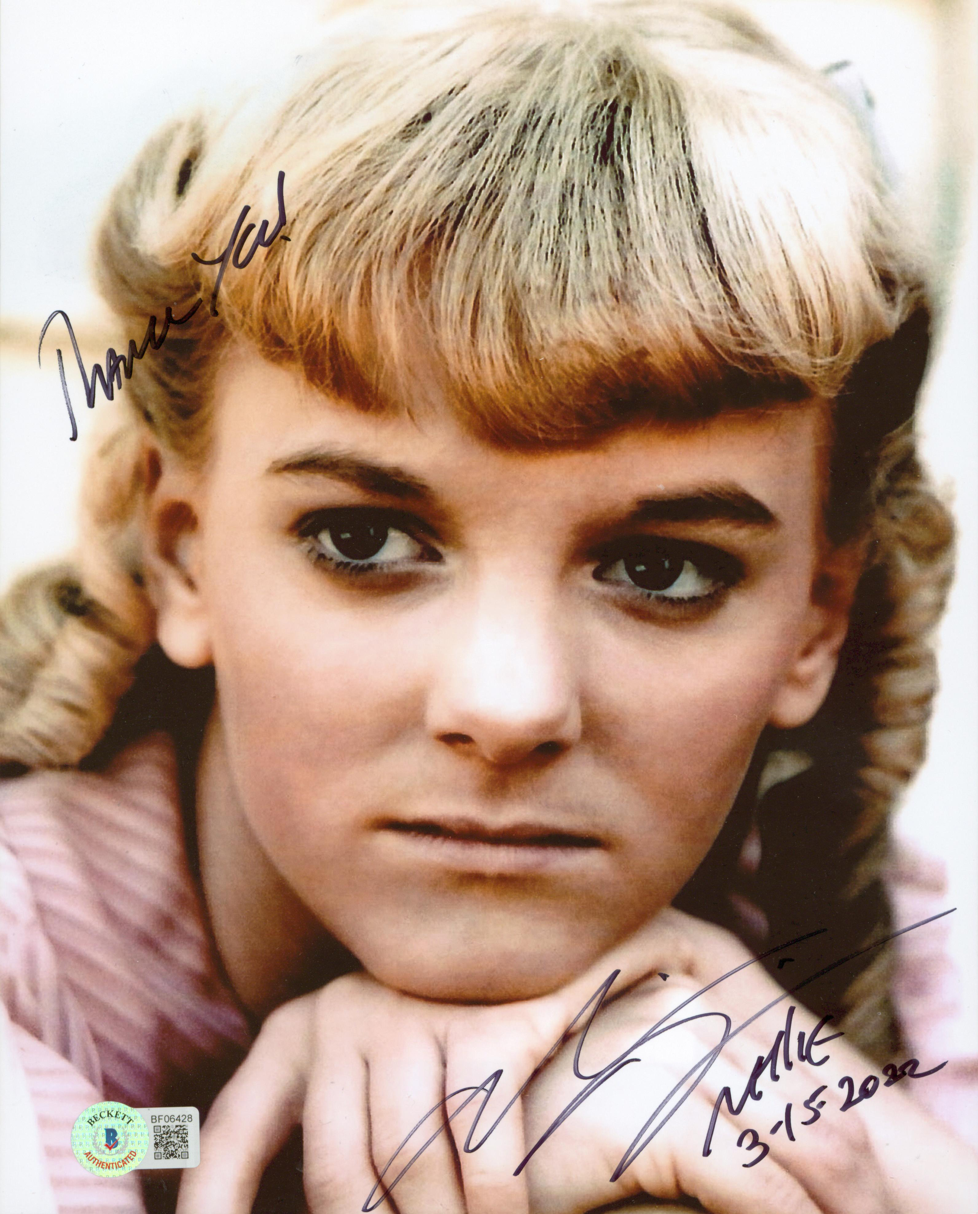 Press Pass Collectibles Alison Arngrim Little House on the Prairie Signed 8x10 Photo BAS #BF06428
