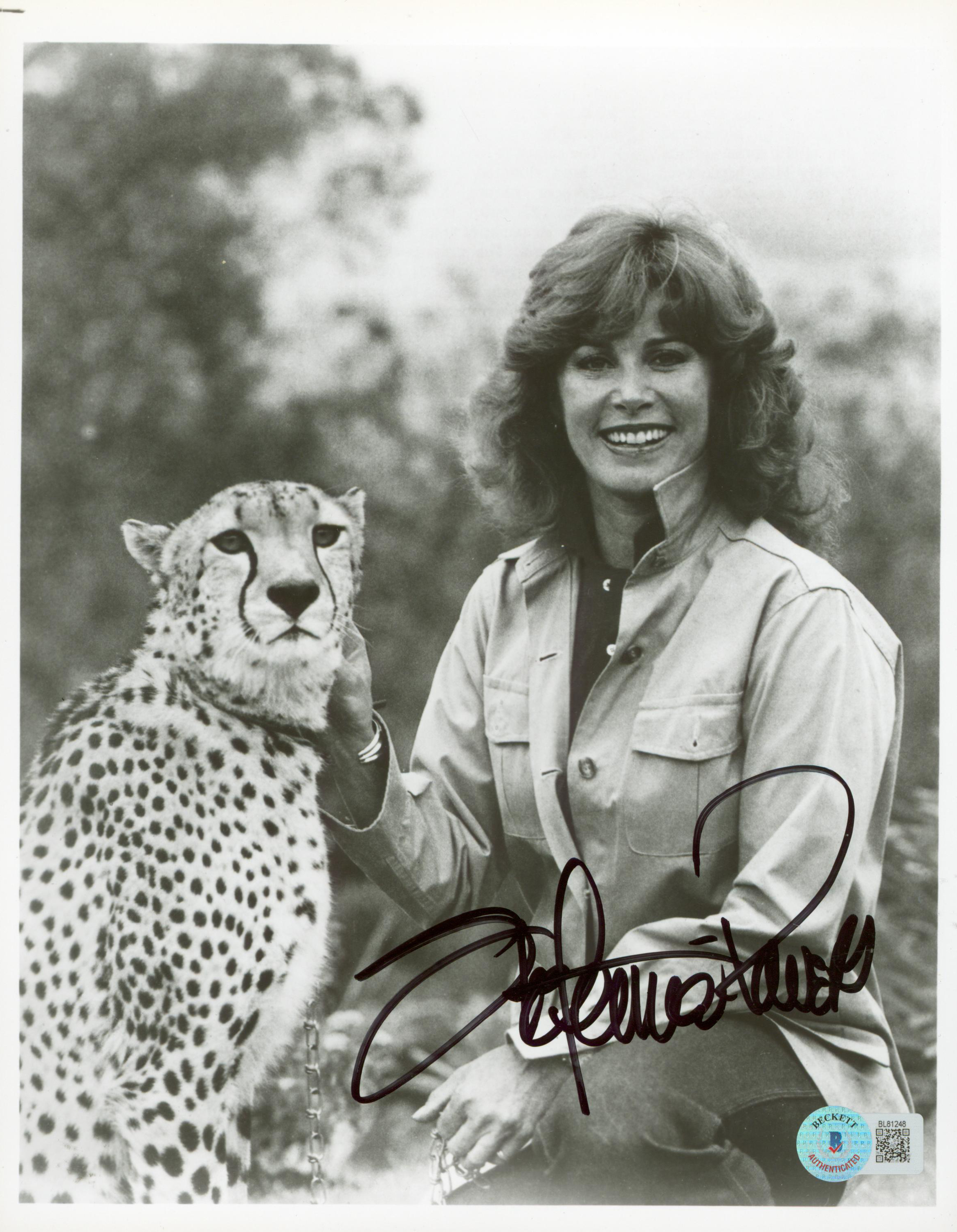 Press Pass Collectibles Stefanie Powers Hart to Hart Authentic Signed 8x10 Photo BAS #BL81248