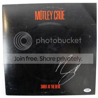 devil signed album cover psa dna s80811