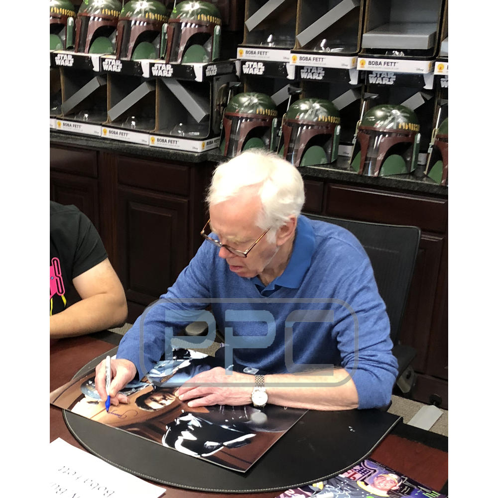 Press Pass Collectibles David Prowse & Jeremy Bulloch Star Wars Authentic Signed 11X14 Photo BAS