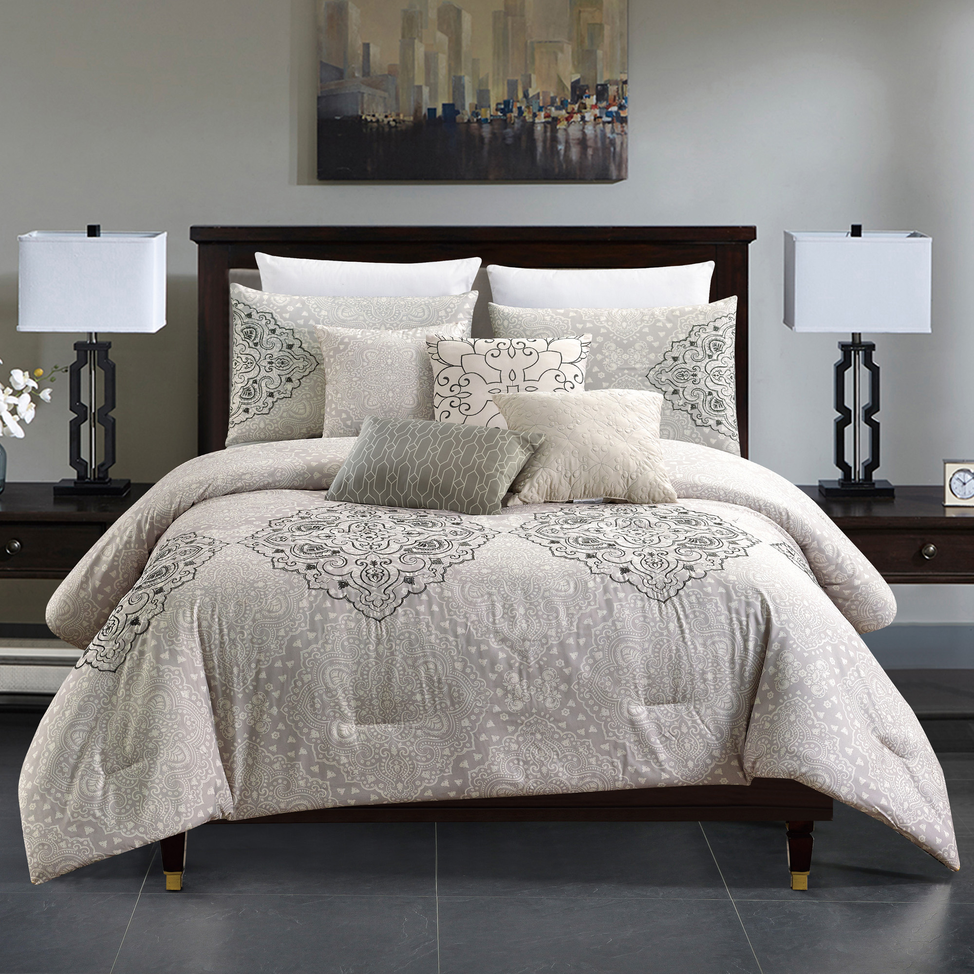 Hgmart Bedding Comforter Set Bed In A, Bed Comforters King Size