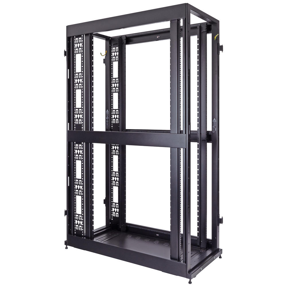 NavePoint 42U Server Rack Cabinet, 1200mm depth, Cable Management Top, Glass Door (Commercial Series)