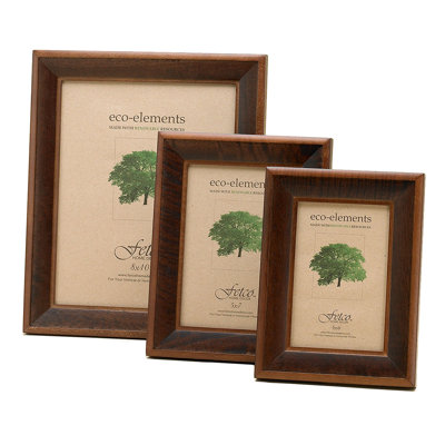 Fetco Home Decor Eco Woods Sierra Two Tone Picture Frame Color