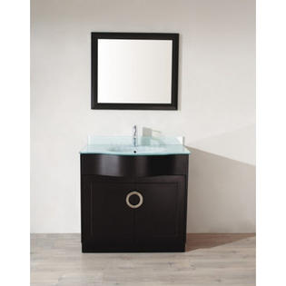 Bauhaus Bath Zed 42 Single Bathroom Vanity Set With Mirror