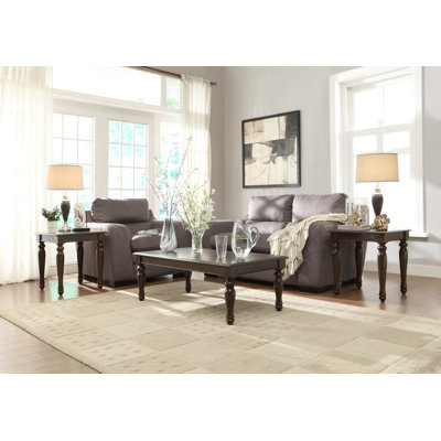 Woodbridge Home Designs Hebron 3 Piece Occasional Coffee Table Set Woodbridge Home Designs Hebron 3 Piece Occasional Coffee Table Set