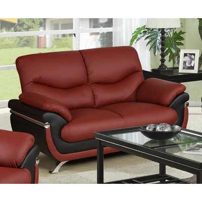 Beverly Fine Furniture Tina Loveseat Color Red Black Home Beverly Fine Furniture Tina Loveseat Color Red Black