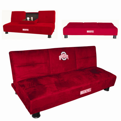 Imperial Ncaa Convertible Sofa Team Ohio State Imperial Ncaa Convertible Sofa Team Ohio State With Tray