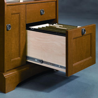 Sauder Graham Hill Computer Desk With Hutch Home Furniture