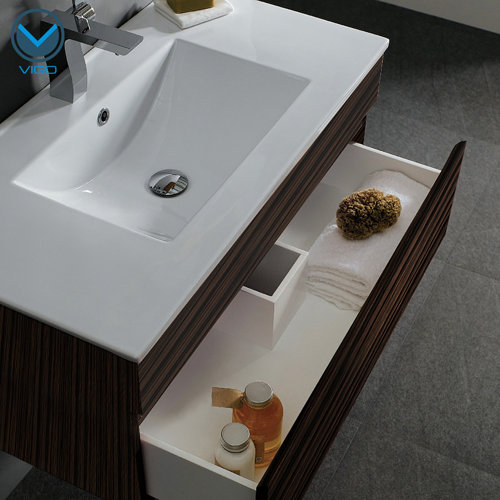 Vigo Pico 36 Single Bathroom Vanity Set With Mirror Base Vigo Pico 36 Single Bathroom Vanity Set With Mirror Base Finish Ebony 2