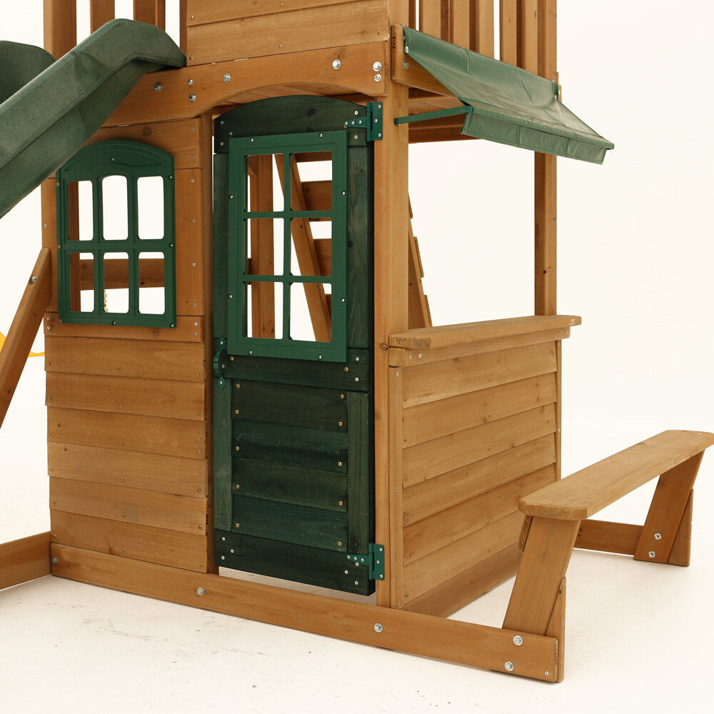 Big Backyard Windale Wooden Swing Set Toys Games Outdoor Play Outdoor Playsets Accessories