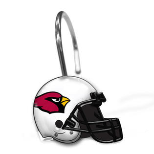 Northwest Co Nfl Helmet Shower Curtain Hooks Nfl Team Arizona