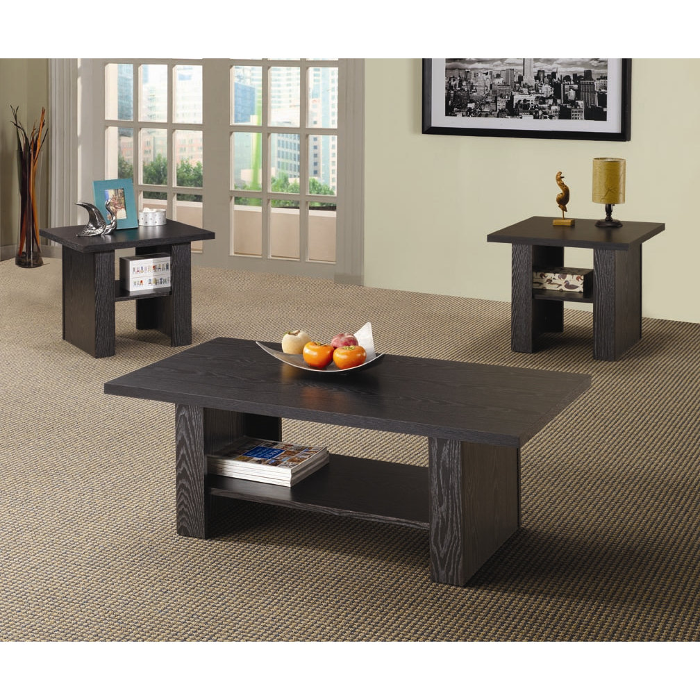 Wildon Home Youngtown 3 Piece Coffee Table Set