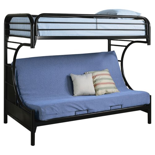 Fall Creek Twin Over Futon Bunk Bed, Wildon Home Twin Over Full Bunk Bed