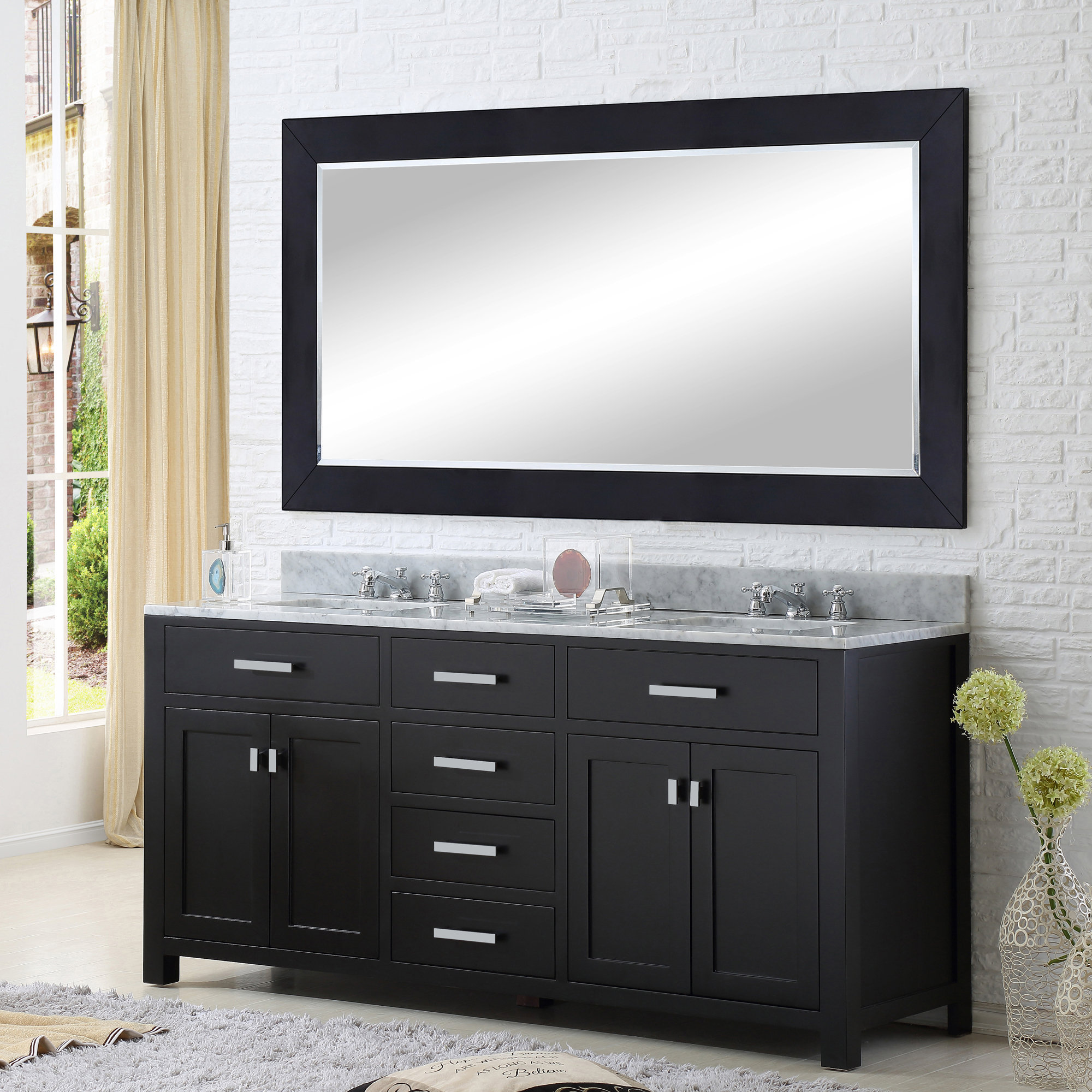 Water Creation Madison 60 Double Bathroom Vanity Set Home Water Creation Madison 60 Double Bathroom Vanity