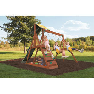 Big Backyard Sunview Ii Swing Set Toys Games Outdoor Play