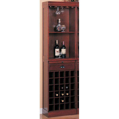 Wildon Home Bar Unit With Wine Storage Furniture Wildon Home Bar Unit With Wine Storage