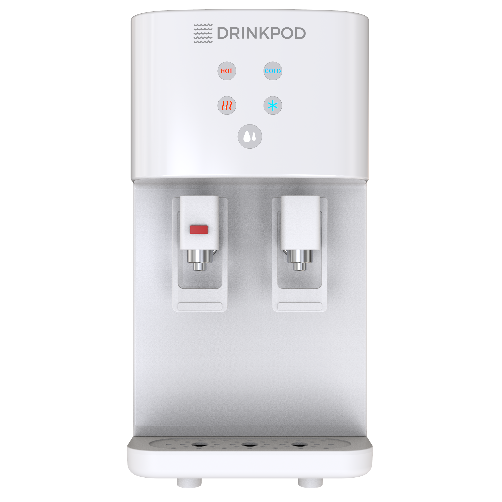 Drinkpod 4 Stage Filtered Water Cooler Countertop Water Dispenser