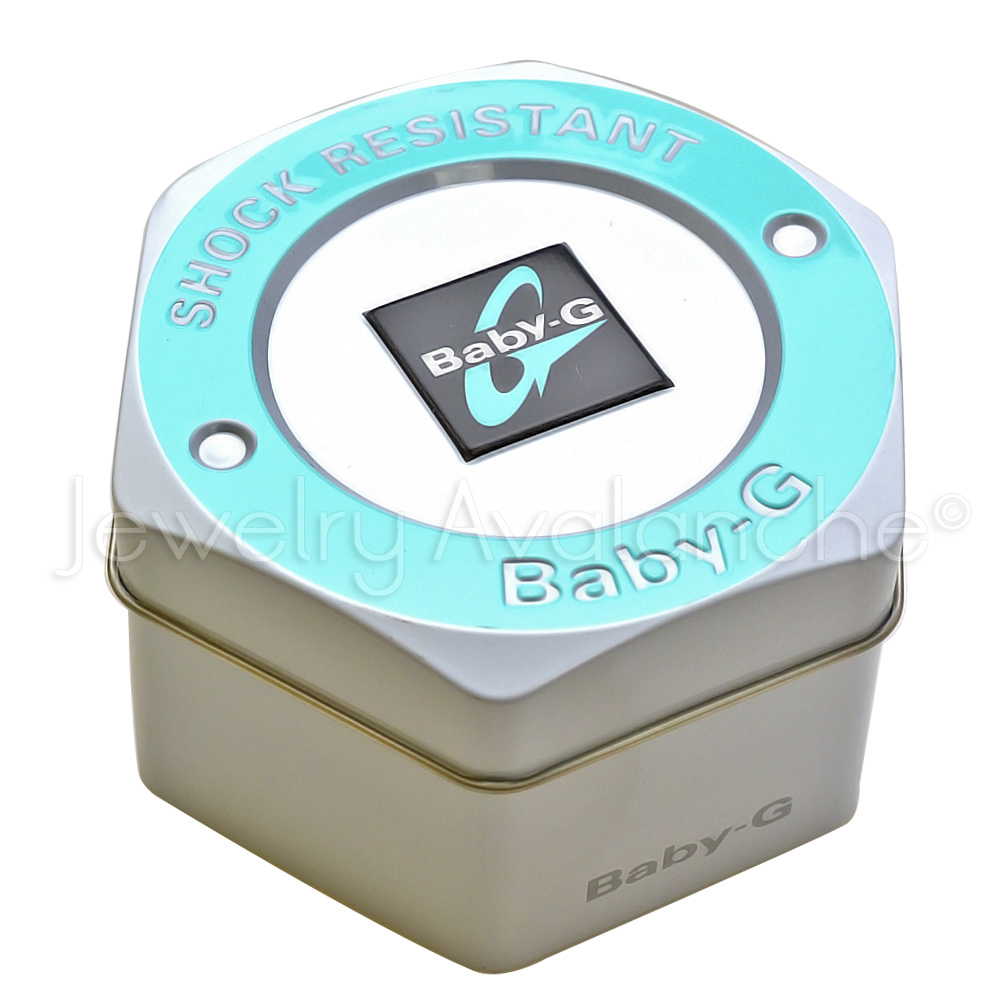Casio Baby-G BGA180-3B Analog-Digital & Tide Graph Mint Green Resin Band Women's Watch
