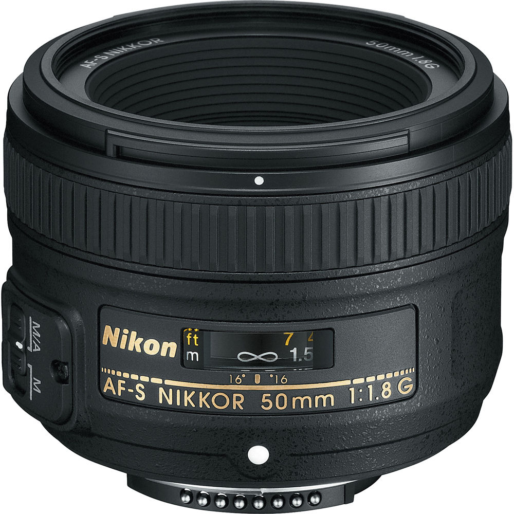 Nikon D3400 Camera + AF-S 50mm f/1.8G + LED + Case + 1yr Warranty - 64GB Bundle