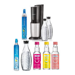 Sodastream Aqua Fizz Sparkling Water Machine Starter Kit With Carbonator Bundle Sodastream Aqua Fizz Sparkling Water Machine Starter Kit With Carbonator Bundle